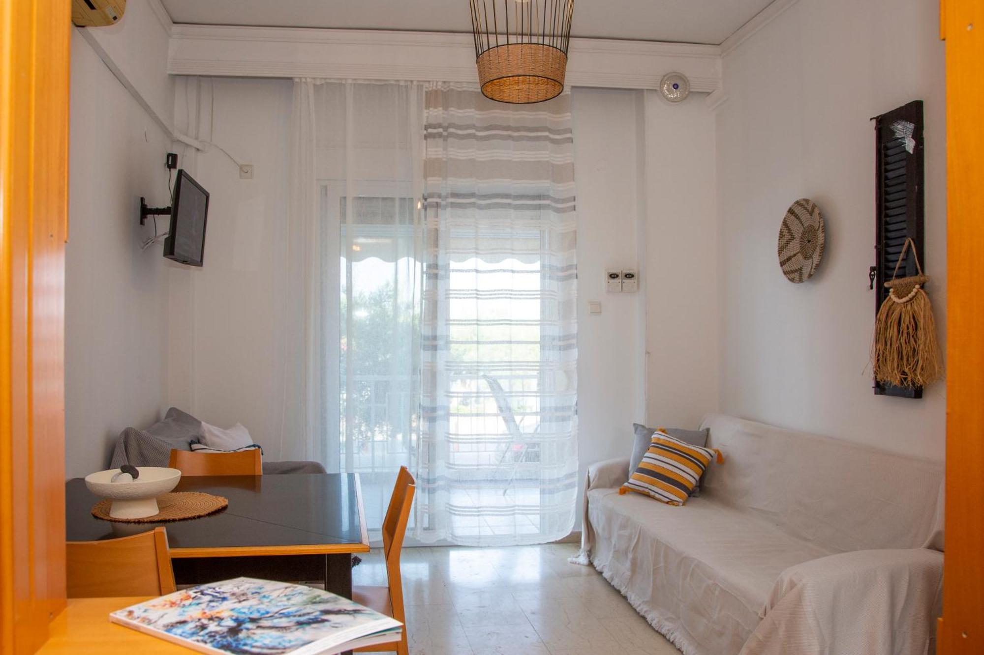 Seamoon Appartement Néa Péramos Buitenkant foto